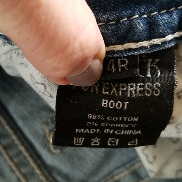 Rerock by Express jeans - Picture 2 of 4